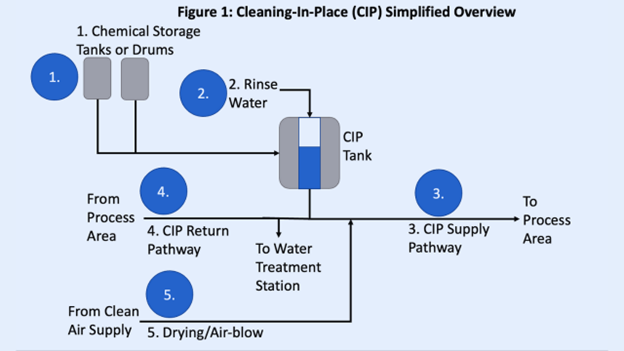 5 main steps of CIP